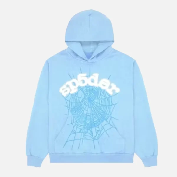 Baby Blue Spider Hoodie