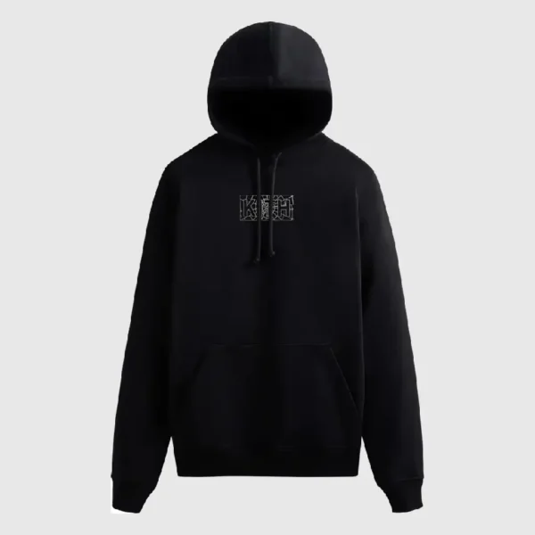 Kith For Sp5der-Man Web Logo Hoodie ‘Black’