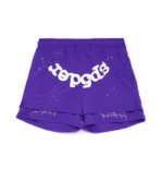 OG WEB SP5DER SHORTS PURPLE